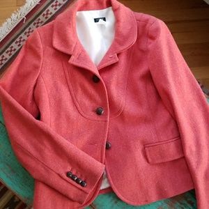 J. Crew Red Blazer